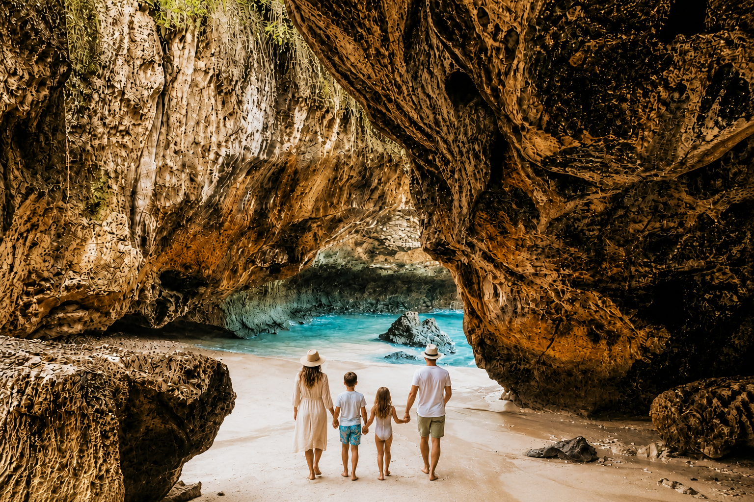 Blue Point Beach Uluwatu Bali Tour – Cliff Views & Hidden Beach Experience