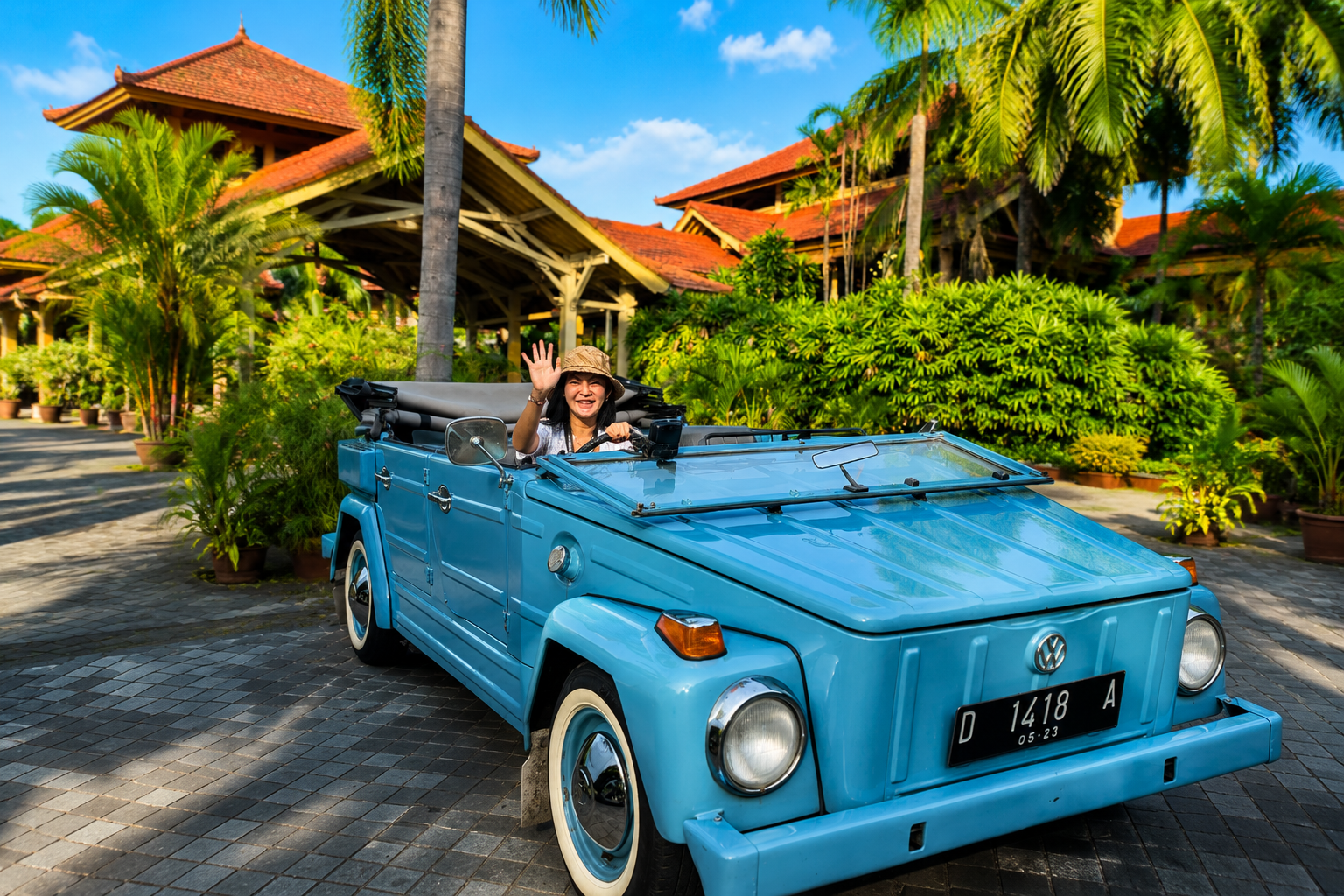 Luxury Bali VW Safari classic car experience